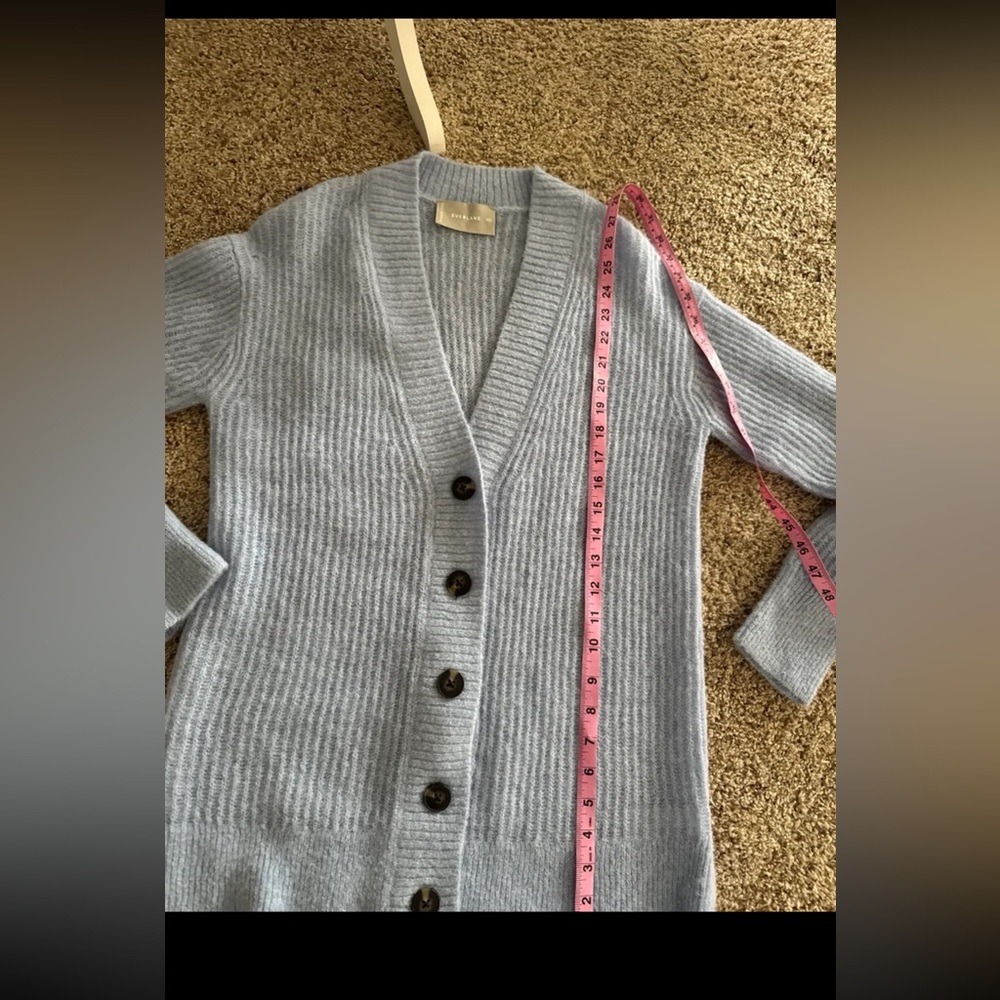 Everlane THE ALPACA OVERSIZED CARDIGAN 
size XXS oversized fits up to a Large - Picture 11 of 12